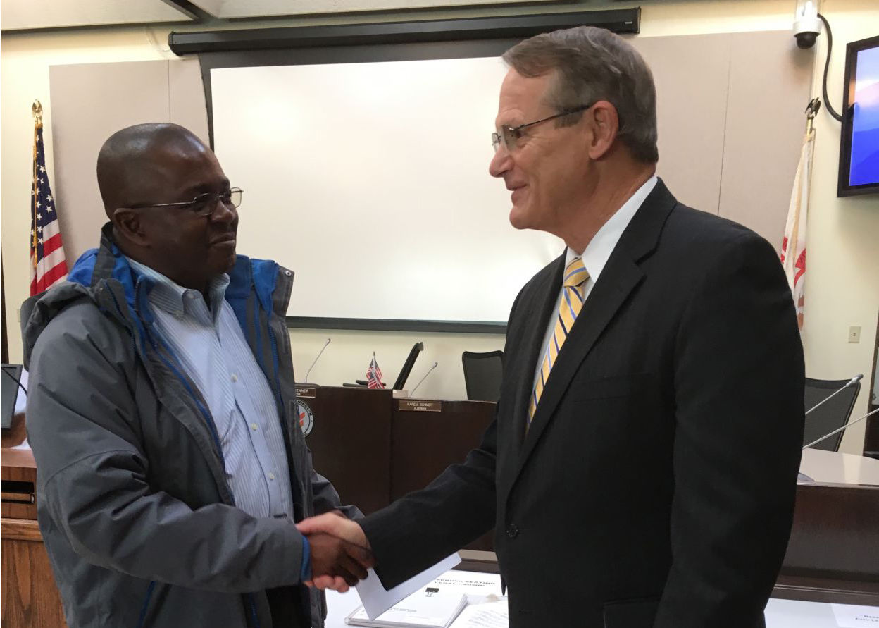 Mwilambwe congratulates Rasmussen